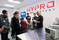 Students tour Jabil Circuit factory in San Jose